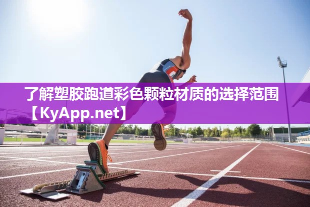 了解塑胶跑道彩色颗粒材质的选择范围